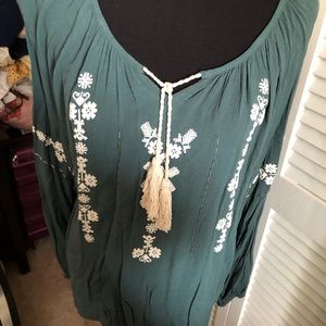 Cute green tunic